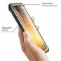 For Samsung Galaxy S8 Plus Case Full-Body Rugged Clear Bumper Built Black/Gold