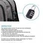 Laptop Backpack Travel Computer Bag Anti Theft Water Resistant College Grey