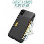 For iPhone X/Xs Case Slim Protective Vault Grip Credit Card Black Tie Affair