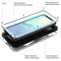For Huawei Mate 20 Pro Case Armor Aluminum Heavy Duty Bumper Hard Tough Silver