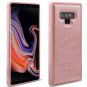 For Samsung Galaxy S9 Plus Wallet Case Vegan Leather Flip Case Cover RoseGold