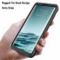 For Galaxy S10 Heavy Duty Case Vanguard Series Military Grade Rugged  Black