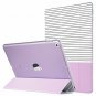 For Apple iPad Case 9.7 inch slim Lightweight Smart Trifold Stand Minimal Purple