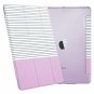 For Apple iPad Case 9.7 inch slim Lightweight Smart Trifold Stand Minimal Purple