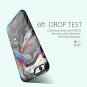 For iPhone 6/6s Case High Impact Flexible Silicon Sleek Dreaming Marble