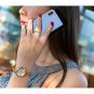 For iPhone Xs Max Case Premium Leather Handmade Flip Folio Wallet Magnetic Navy