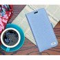 For iPhone Xs Max Case Premium Leather Handmade Flip Folio Wallet Magnetic Navy