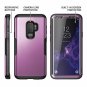 For Samsung Galaxy S9 Plus Case Built-in Screen Protector Fit Full Body Purple