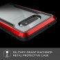 For Galaxy S10e Case Military Grade Anodized Aluminum Polycarbonate Red