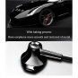 Wired Headphone Noise Cancelling Stereo and Heavy Bass with Microphone Black