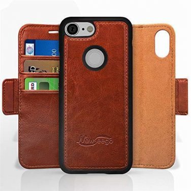 For Google Pixel 3 Case Premium Vegan Leather 2-Way Stand Flip Folding Brown