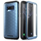 For Samsung Galaxy S8 Plus Case Full Body Rugged Built in Screen Protector Blue