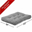 for Pets Deluxe Beds Super Plush Dog & Cat Beds Ideal for Dog Crates 24-Inch