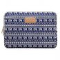 Laptop Bag Canvas Fabric Sleeve for 15.6-Inch Laptops  Elephant Patterns