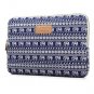 Laptop Bag Canvas Fabric Sleeve for 15.6-Inch Laptops  Elephant Patterns