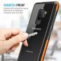 for Samsung Galaxy S9 Plus Case HyperPro Gel Protection Hand Grip Clear/Orange