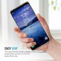 for Samsung Galaxy S9 Plus Case HyperPro Gel Protection Hand Grip Clear/Orange