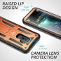 For Samsung Galaxy S9 Plus Case Full Body Rugged Screen Protector Orange/Black