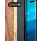 For Samsung Galaxy S10 Plus Case Unique Design Shockproof Slim Real Wooden