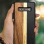 For Samsung Galaxy S10 Plus Case Unique Design Shockproof Slim Real Wooden