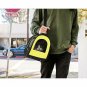 Pet Luxury Sided Carrier Airline Approved Travel Portable Kennel Black/Yellow