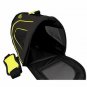 Pet Luxury Sided Carrier Airline Approved Travel Portable Kennel Black/Yellow