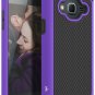 For J3 Case Prime Shock Absorption Hybrid Armor Defender Protective Purple