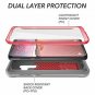 For Samsung Galaxy S9 Plus Case Full Body Rugged Screen Protector Pink