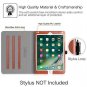 for Apple iPad Air Case Multi Angle Viewing Folio CoverAuto Wake Sleep Brown
