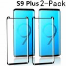 2 Pack Galaxy S9 Plus Glass Screen Protector Case Friendly Compatible Withe