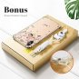 iPhone Xs Max Case Flower Pattern Design Soft & Flexible TPU Cover Pink Sakura