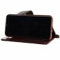 For Galaxy Note 8 Case Luxury Classic Plaid Pattern Wrist Strap Leather Flowers