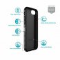 For iPhone 8/7/6S/6 Case CandyShell Grip Cell Phone Black/Slate Grey