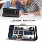 For Samsung Galaxy S10e Case Wallet Luxurious Carved Inside Mirror Black