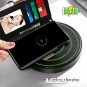 For Samsung Galaxy S10e Case Wallet Luxurious Carved Inside Mirror Black