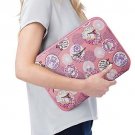 Laptop Case 15.6 Inch Water Resistant Neoprene Briefcase Carrying Romantic Pink
