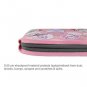 Laptop Case 15.6 Inch Water Resistant Neoprene Briefcase Carrying Romantic Pink