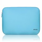 Laptop Case15.6 Inch Water Resistant Neoprene Briefcase Carrying Bag Baby Blue