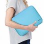 Laptop Case15.6 Inch Water Resistant Neoprene Briefcase Carrying Bag Baby Blue