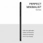 For iPhone X/Xs Case Thin Sleek Fully Protective Naked Matt Finish Space Black