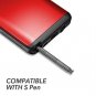 For Samsung Galaxy Note 9 Case Heavy Duty Screen Protector Red/Black