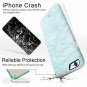 For iPhone 6/6s case GetIt-Now Collection High Impact Flexible Silicon Blue Wave