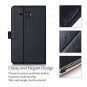 For Samsung Galaxy Tab A 7.0 Case Multiple Viewing Angles Card Pocket (Black)