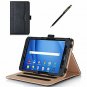 For Samsung Galaxy Tab A 7.0 Case Multiple Viewing Angles Card Pocket (Black)
