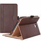 For Samsung Galaxy Tab A 7.0 Case Multiple Viewing Angles Card Pocket (Brown)