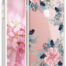 For iPhone 7/8 cases Soft Slim Flexible Silicone  Design Begonia Flower