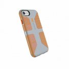 For iPhone 8/7/6S/6 Case CandyShell Grip Cell Phone Nickel Grey/Warning Orange
