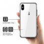 for iPhone Xs/X Case Anti-Scratch Shock Absorption Cover Soft flexible TPU Clear