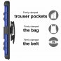 For Moto G7 Rugged Clear Case Poetic FullBody Hybrid Shockproof Holster Blue