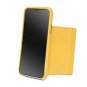 iPhone XR Case Genuine Italian Leather Card Slot Holders Stand Function-Lemon